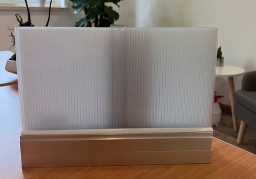 polycarbonate rainscreen facade
