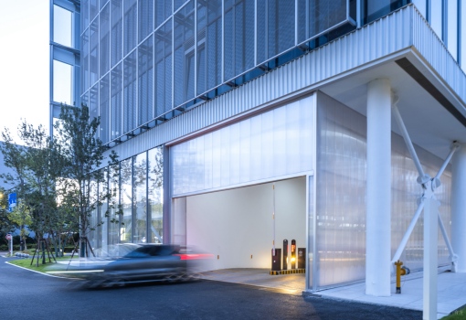 polycarbonate facades application