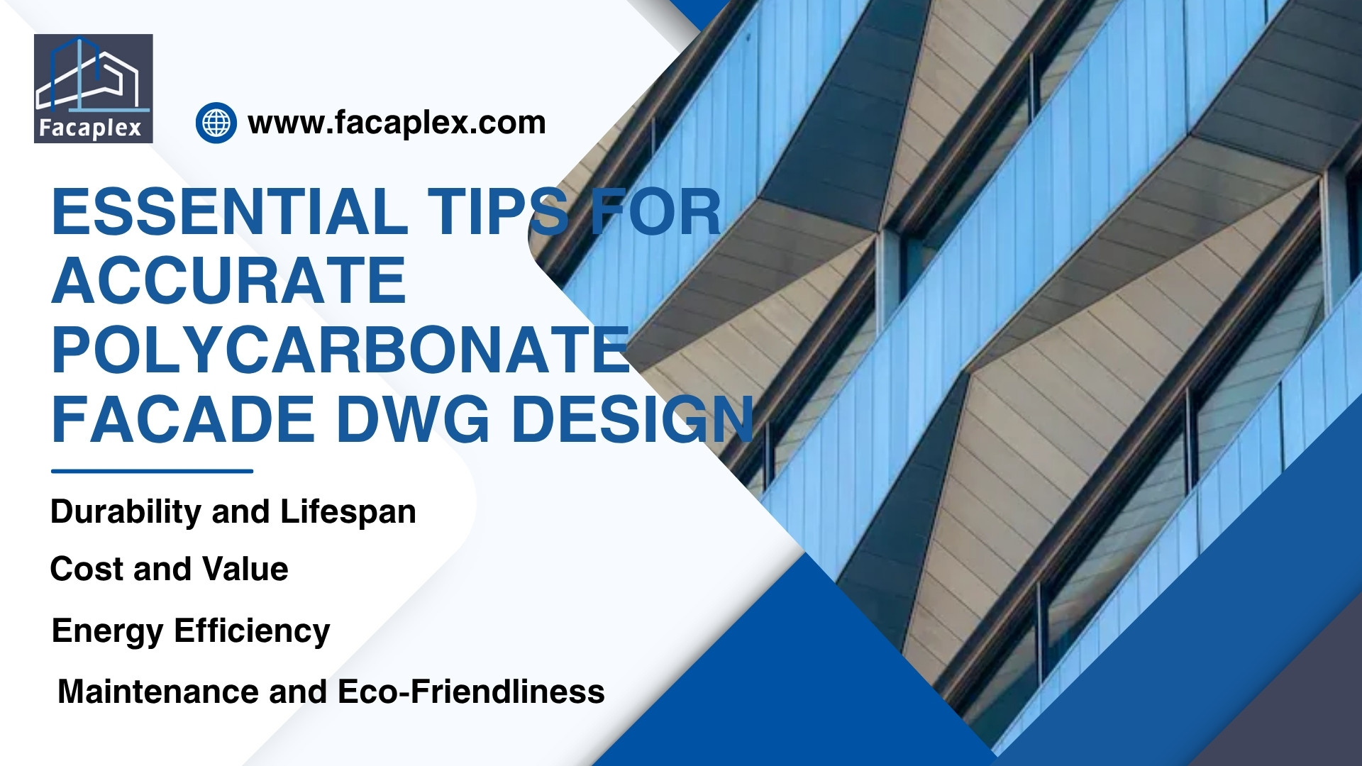 Essential Tips for Accurate Polycarbonate Facade DWG Design