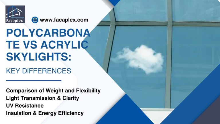 Polycarbonate vs Acrylic Skylights: Key Differences