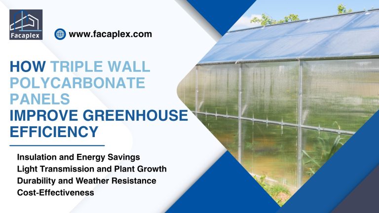 Triple Wall Polycarbonate Panels