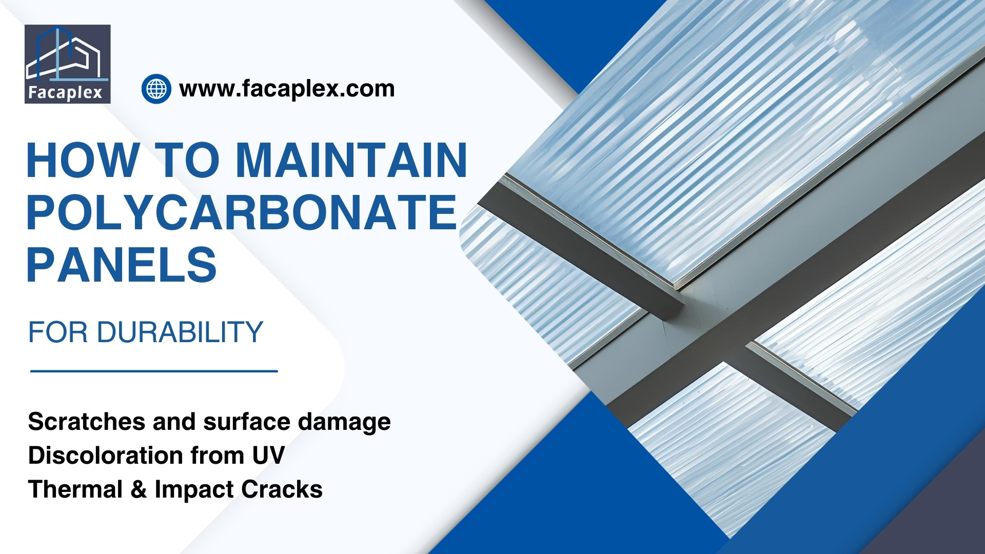 How to Maintain Polycarbonate Panels for Durability