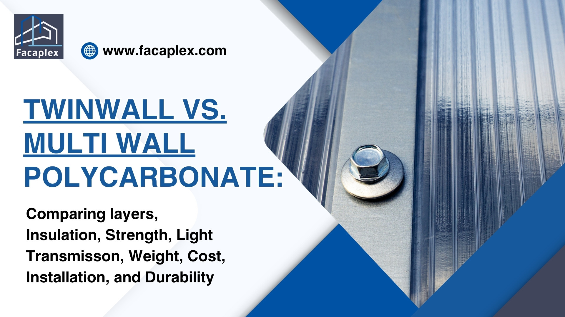 difference between twinwall and multiwall polycarbonate